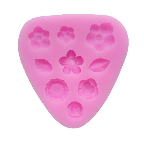 molde-de-silicone-flores